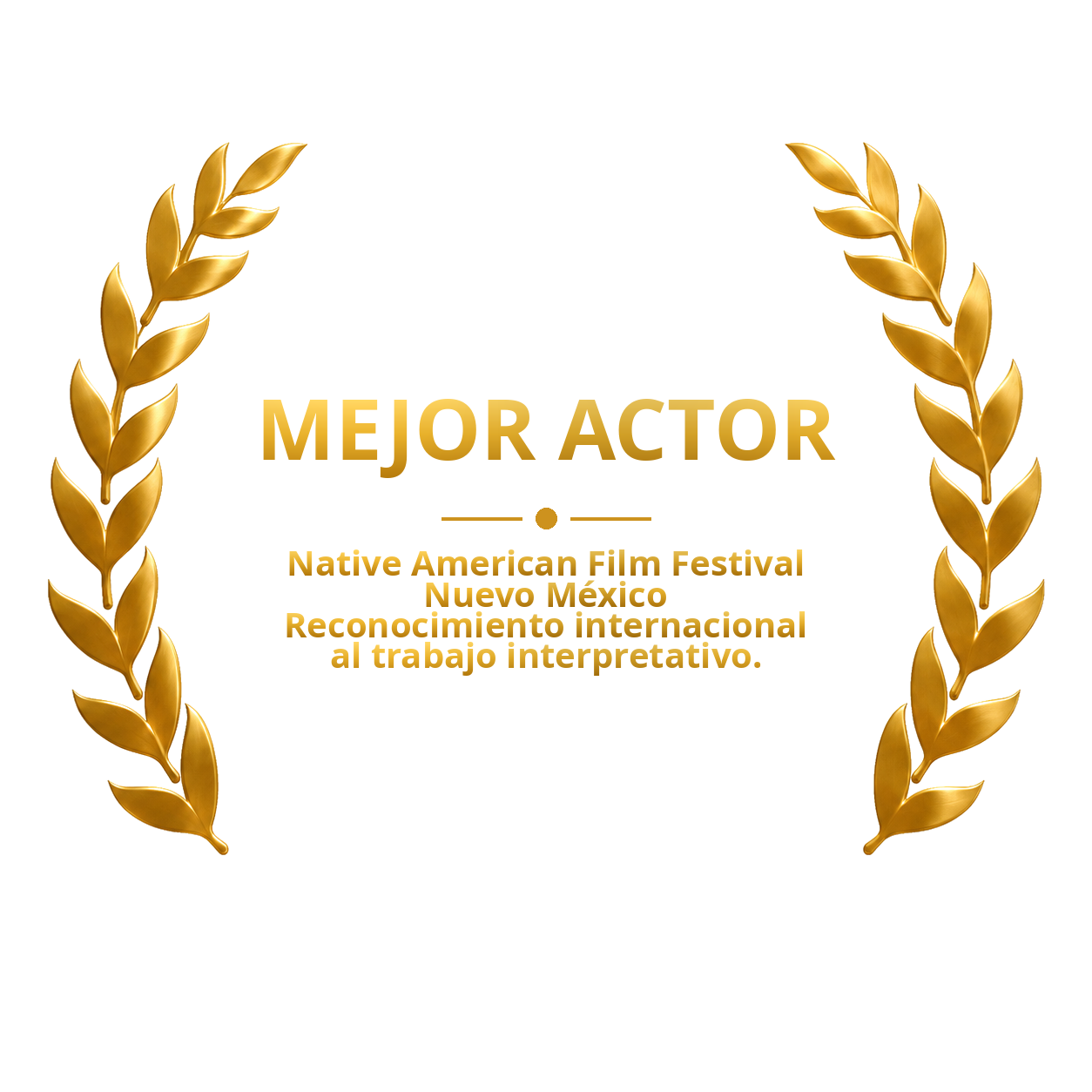 Laurel de mejor actor, Native American Film Festival, Nuevo México