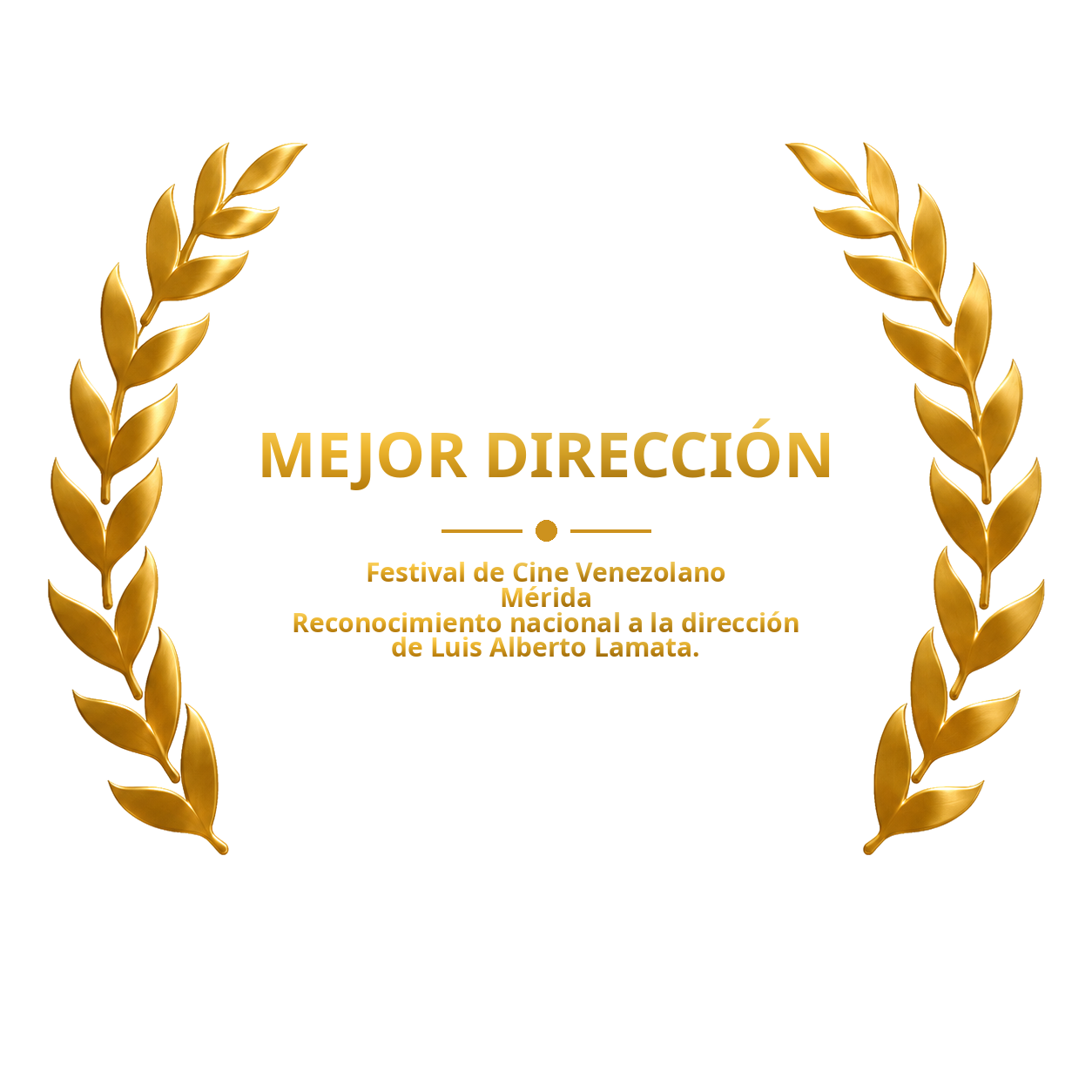 Laurel de mejor dirección, Festival de Cine Venezolano de Mérida