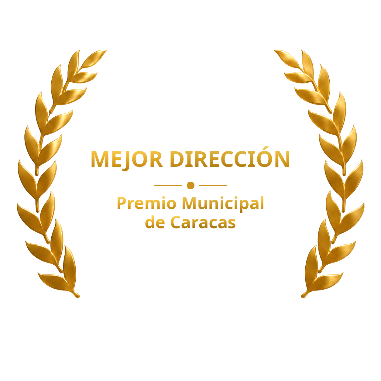 Laurel de mejor dirección, Premio Municipal de Caracas