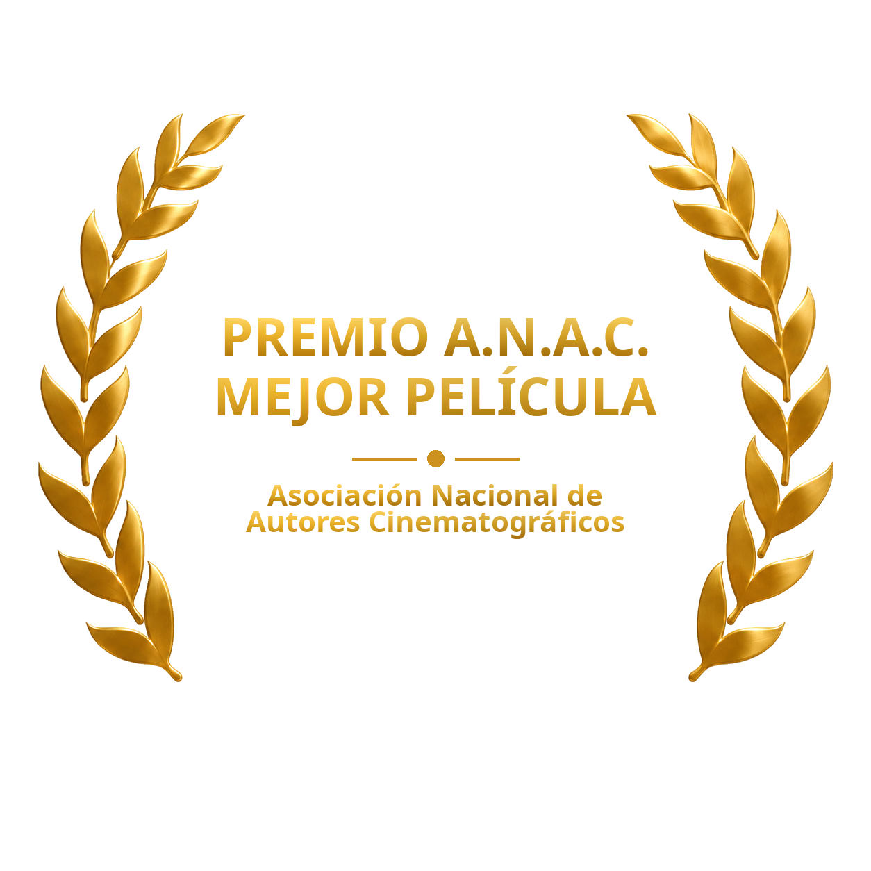 Laurel del Premio A.N.A.C. a mejor película