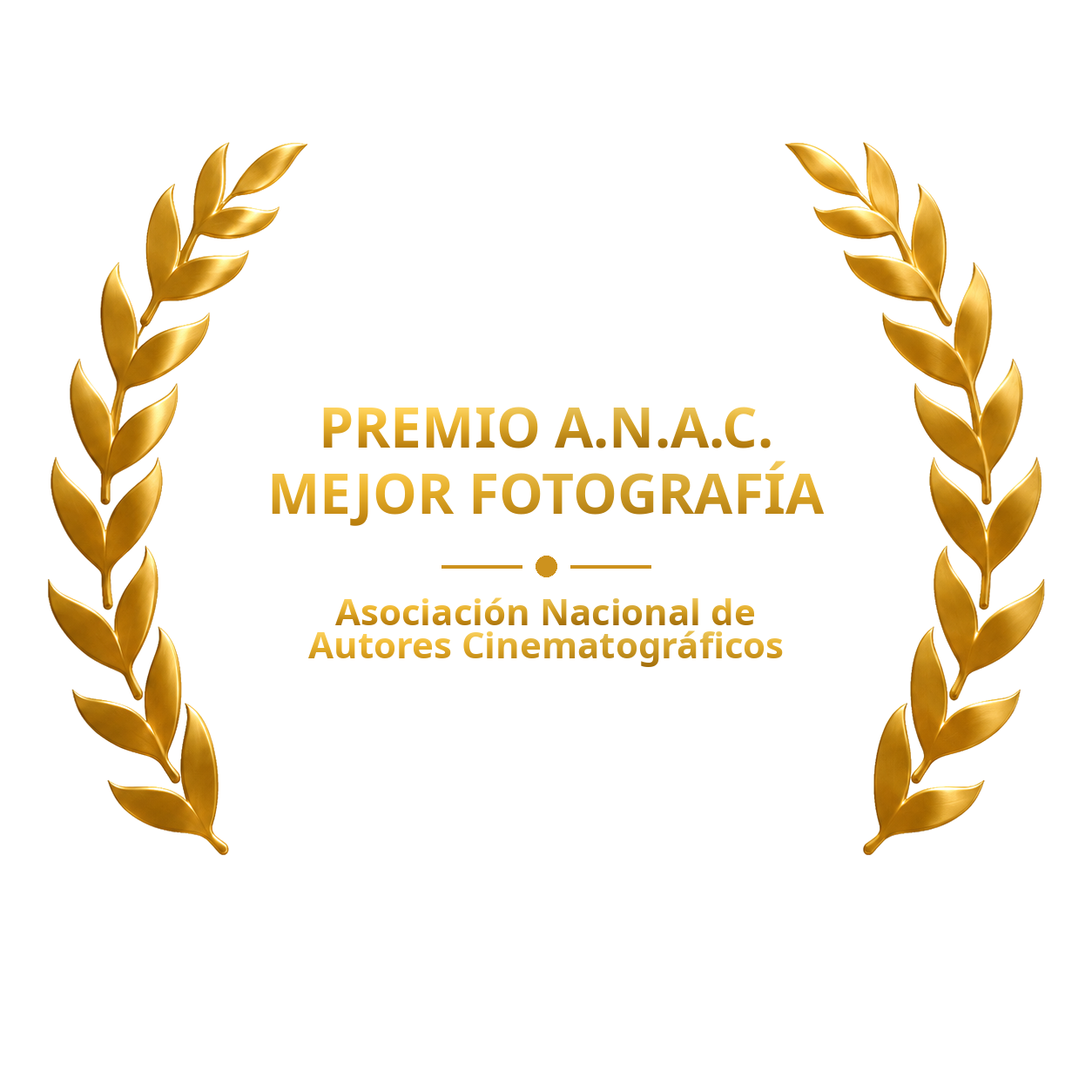 Laurel del Premio A.N.A.C. a mejor fotografía